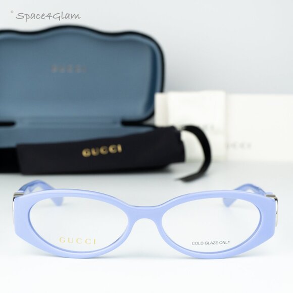 BRAND NEW Gucci GG1693O 003 Violet Demo Women Oval Eyeglasses GG 1693O main image 6